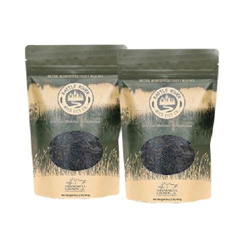 Bulk 25lb Box of Wild Rice Battle River Wild Rice Kelliher, MN